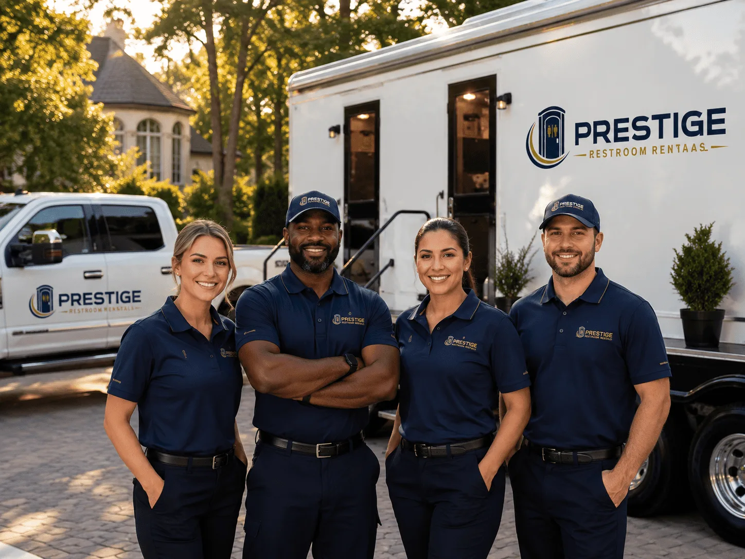 Trusted Luxury Portable Restrooms company in Collins, MO